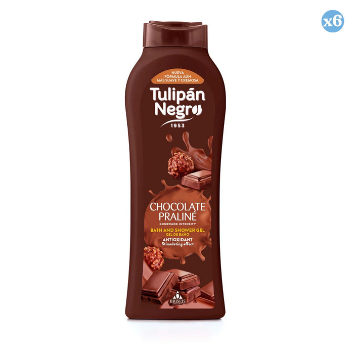Pack 6x - Gel de Banho Tulipán Negro Chocolate Praliné 650 ml - Tulipan Negro - 1