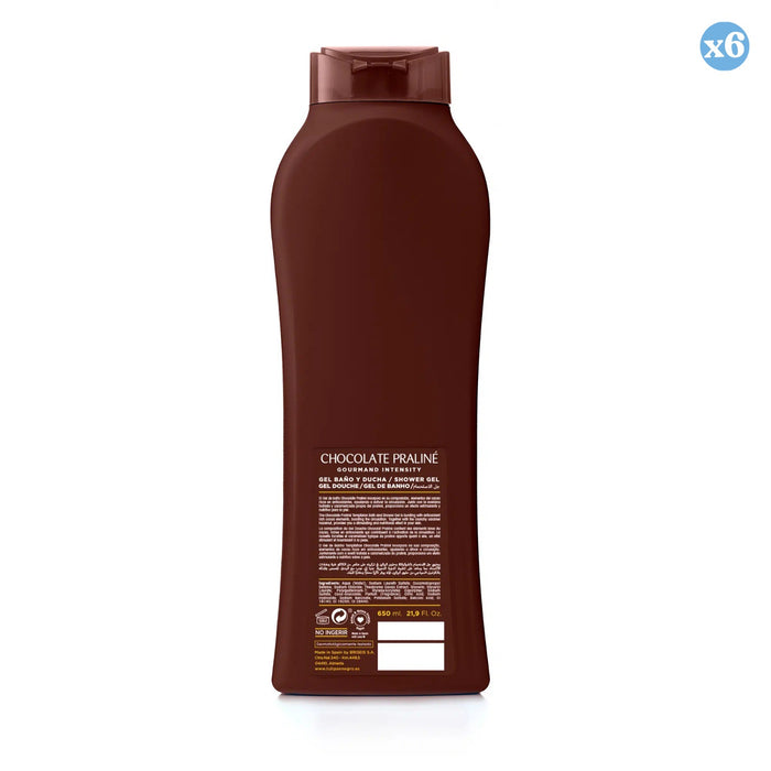 Pack 6x - Gel de Banho Tulipán Negro Chocolate Praliné 650 ml - Tulipan Negro - 3
