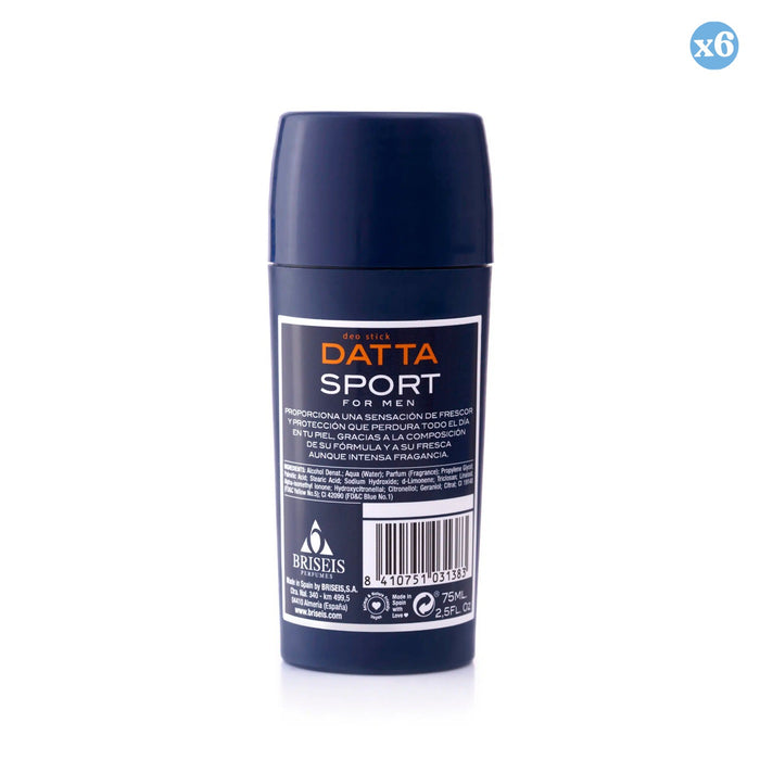 Pack 6x - Desodorante Tulipán Negro Deo Stick Datta Sport 75 ml - Tulipan Negro - 2