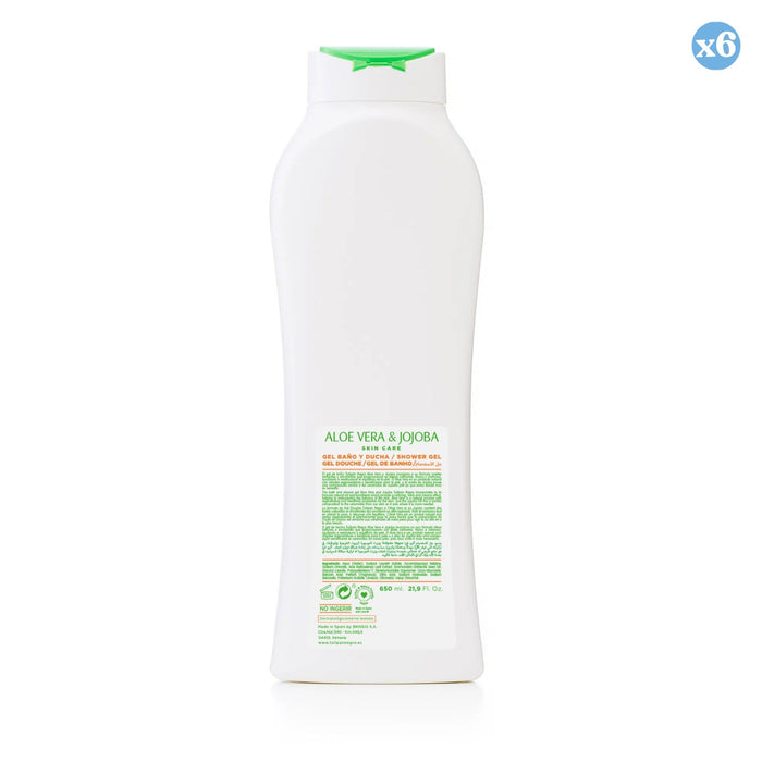 Pack 6x - Gel de banho Tulipán Negro Aloe Vera 650 ml - Tulipan Negro - 2