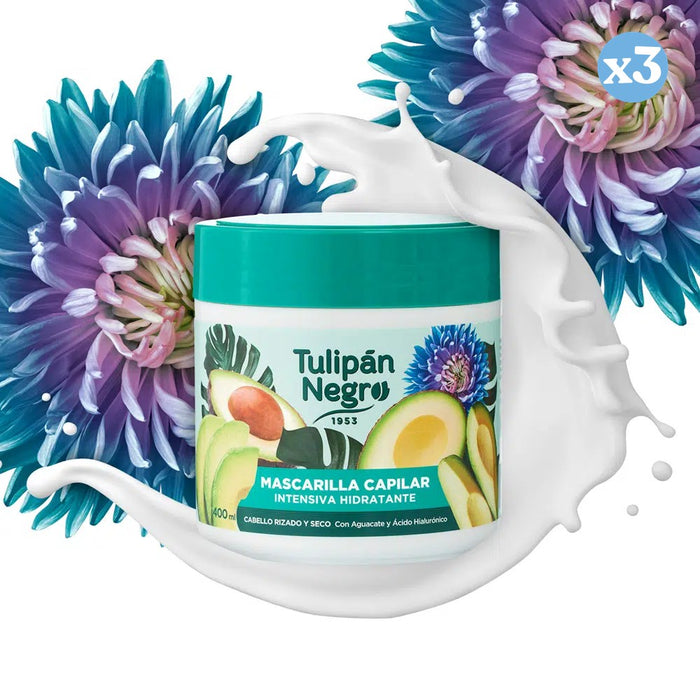 Pack 3x - MÁSCARA MICELAR INTENSIVA HIDRATANTE 400ML - Tulipan Negro - 3