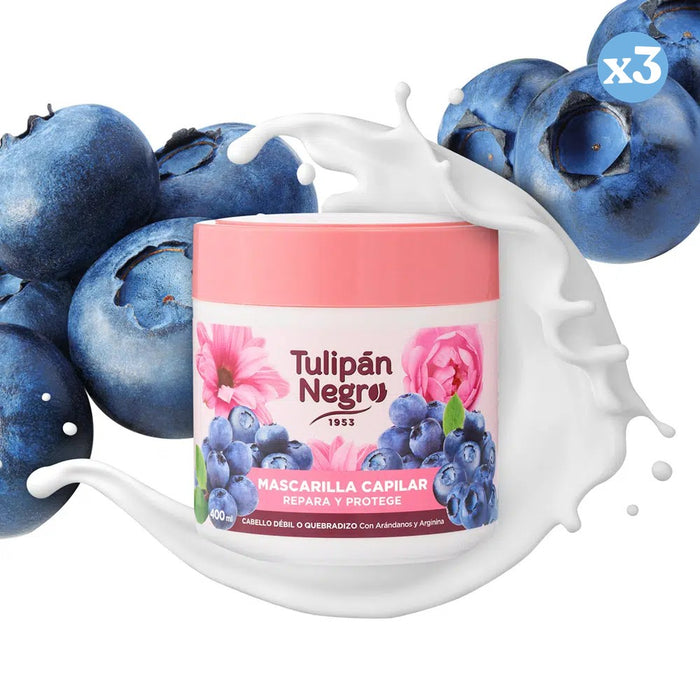 Pack de 3 - MÁSCARA MICELAR TN REPARA E PROTEGE 400ML - Tulipan Negro - 3