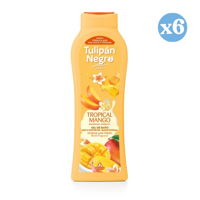 Pack 6x - Gel de Banho Tulipan Negro Tropical Manga - Tulipan Negro - 1