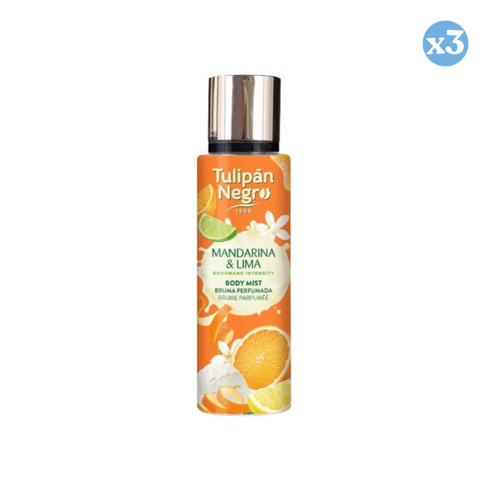 Pack 3x - Bruma Corporal de Mandarina y Lima - Tulipan Negro - 1