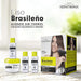 Kit de alisamento brasileiro Keratimask sem formol - Be Natural - 9