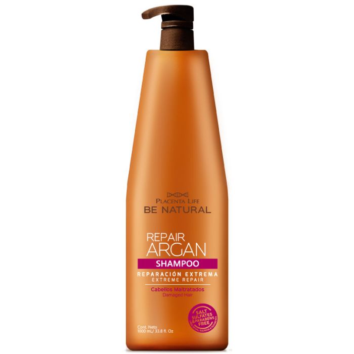 Shampoo Reparador de Argan - 1l - Be Natural - 1