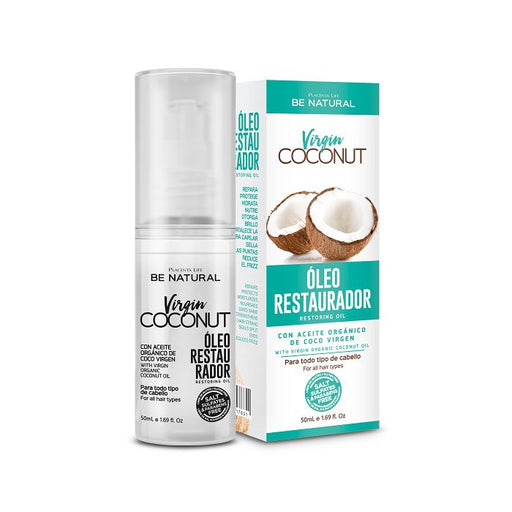 Óleo Reparador - Óleo Reparador de Coco Virgem 50ml - Be Natural - 1