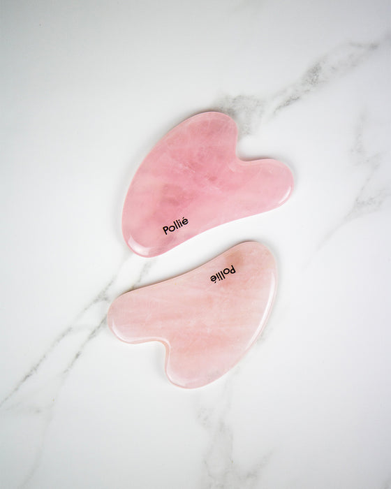 Pedra de Quartzo Rosa para Massagem Facial - Pollié - 4