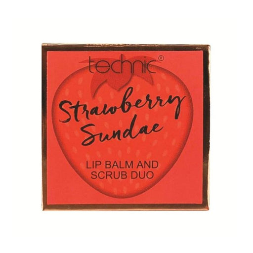 Bálsamo e Esfoliante Labial - Technic Cosmetics: Strawberry Sundae - 1