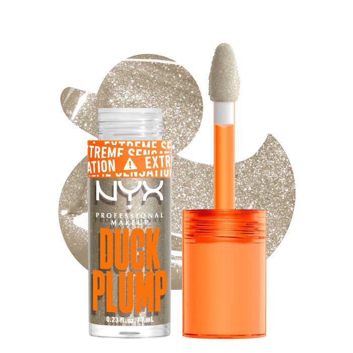 Gloss Volumizador de Pato - Nyx : Quazy Silver - 1