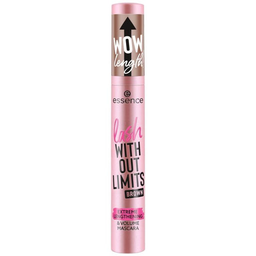 Máscara para Cílios Volumizadora e Alongadora Without Limits Brown Extreme 13 ml - Essence - 1
