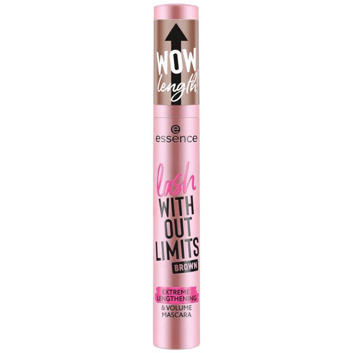 Máscara para Cílios Volumizadora e Alongadora Without Limits Brown Extreme 13 ml - Essence - 1