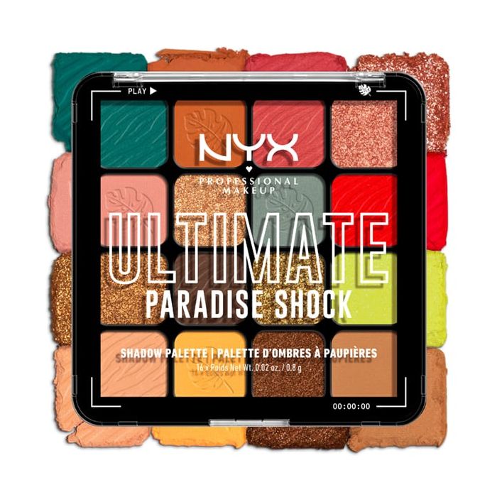 Paleta de Sombras Ultimate Shadow Paradise Shock - Nyx - 1