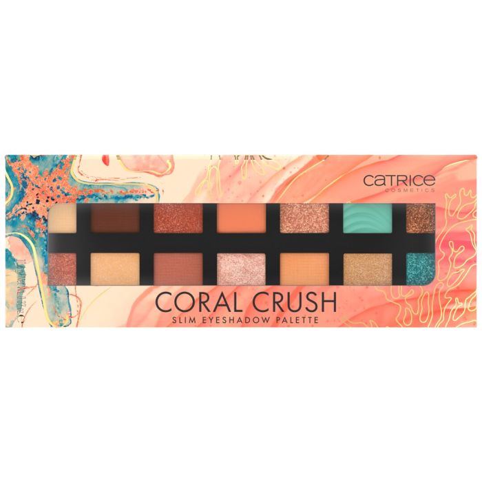 Paleta de Sombras de Olhos Slim - Catrice : Coral Crush - 1