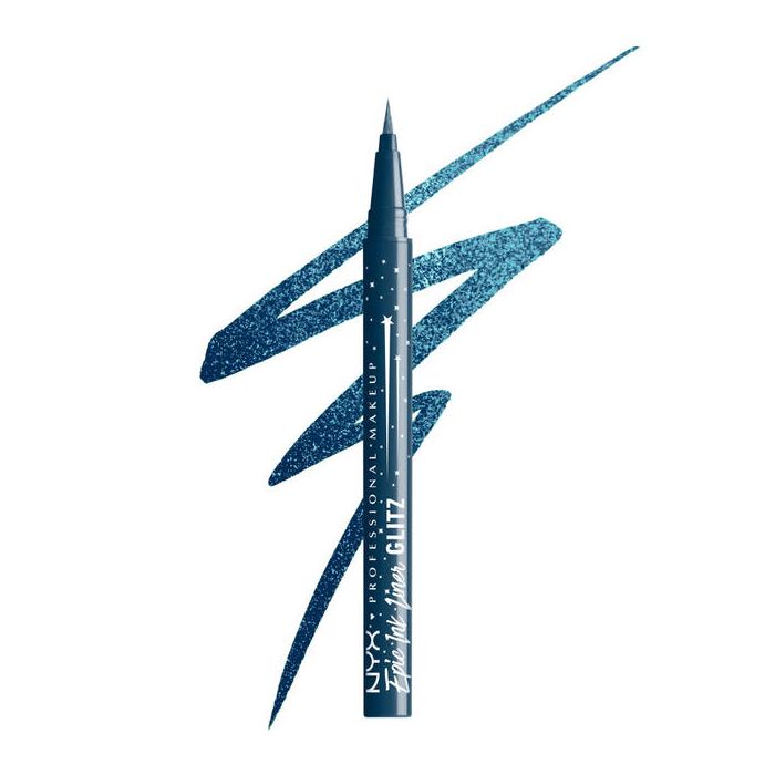 Delineador à Prova d'Água Epic Ink Liner - Nyx : Denim Dazzle - 1
