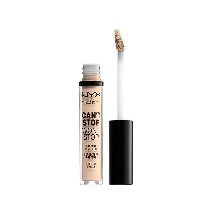 Corrector Líquido Can&#39;t Stop Won&#39;t Stop - Maquilhagem Profissional - Nyx : Light Ivory - 1