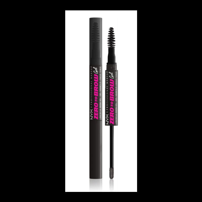 Gel para Sobrancelhas Zero to Brow Gel 2 ml - Nyx : 08 Black - 1