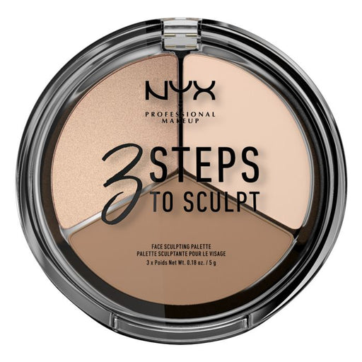 Paleta de Contorno para o Rosto Steps to Sculpt - Nyx - 1