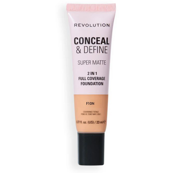 Base de Maquiagem Conceal & Define - Make Up Revolution : F10N - 1