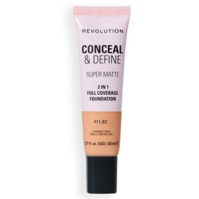 Base de Maquiagem Conceal & Define - Make Up Revolution : F11.5C - 1