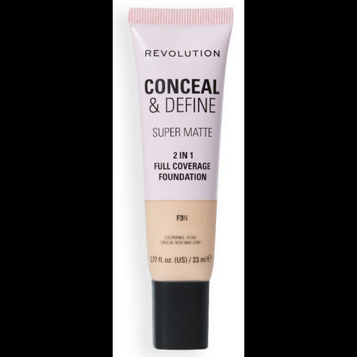 Base de Maquiagem Conceal & Define - Make Up Revolution : F3N - 1