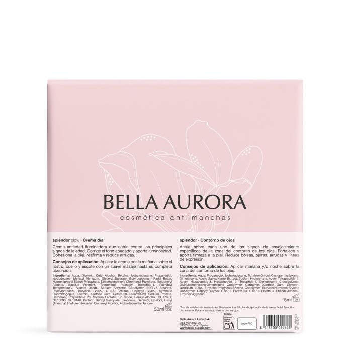 Pack Splendor Glow + Contorno de Olhos - Bella Aurora - 4