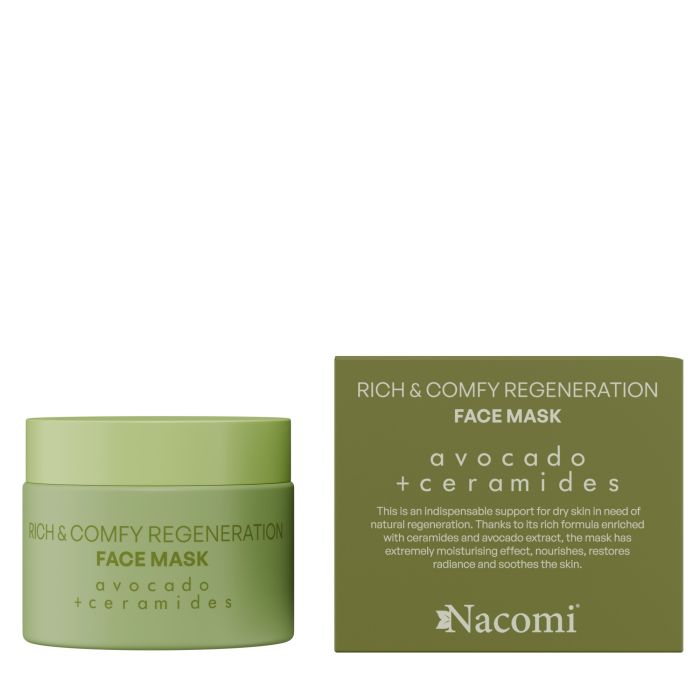 Máscara Facial de Regeneração Rico e Confortável Abacate 40 ml - Nacomi - 1
