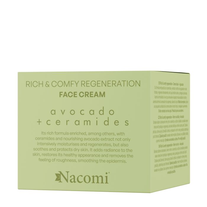 Creme Facial Regeneradora Rico e Confortável Avocado 40 ml - Nacomi - 1