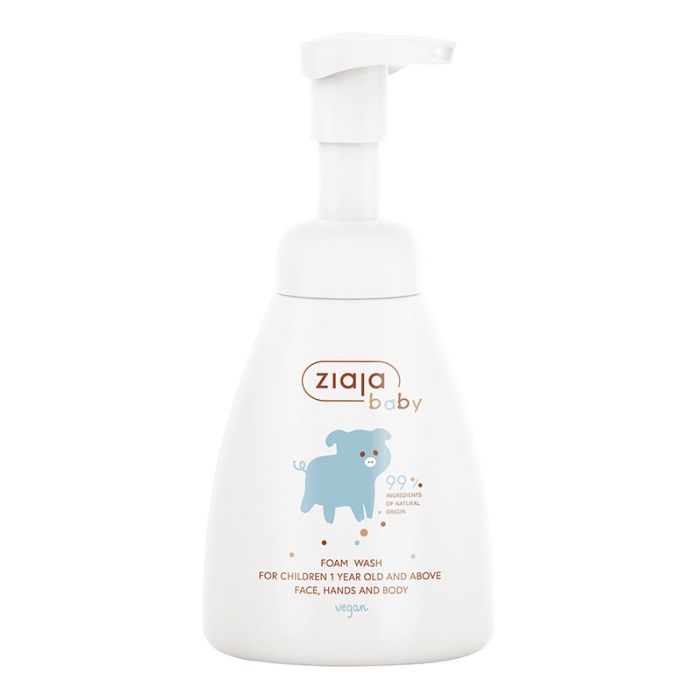 Espuma de Limpeza para Rosto e Corpo para Bebês - Ziaja - 1