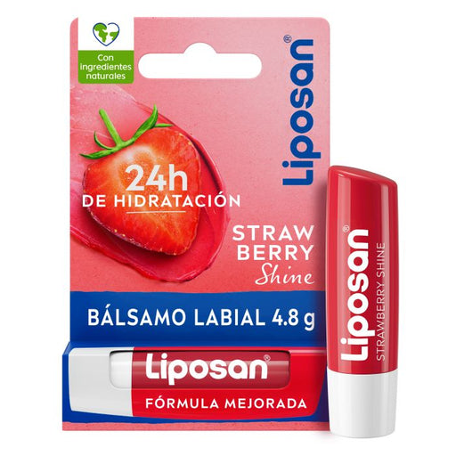 Bálsamo Labial Brilho de Morango 4.8 gr - Liposan - 1