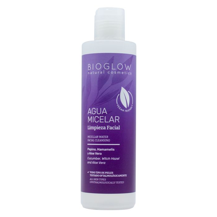 Água Micelar Limpeza Facial 250ml - Bioglow - 1