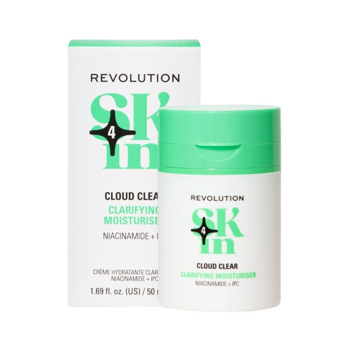 Creme Facial Hidratante Clarificante Skin Cloud Clear 50 ml - Make Up Revolution - 1