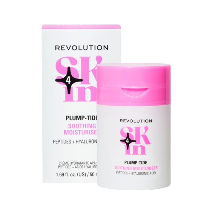Creme Facial Calmante Skin Plump-tide 50ml - Make Up Revolution - 1