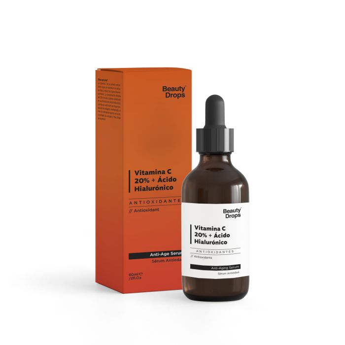 Sérum Anti-Idade Vitamina C + Ácido Hialurônico 60ml - Beauty Drops - 1