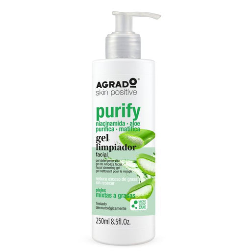 Gel de Limpeza Facial Purify 250ml - Agrado - 1