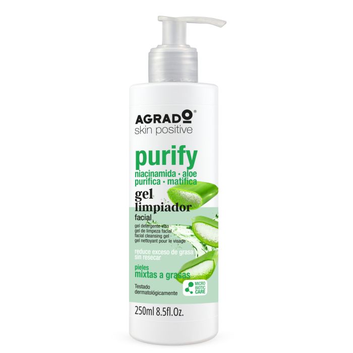 Gel de Limpeza Facial Purify 250ml - Agrado - 1