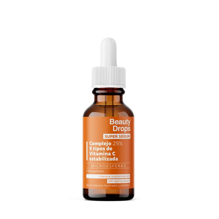 Super Sérum Intensivo Iluminador e Antienvelhecimento com Vitamina C Estabilizada 30 ml - Beauty Drops - 1