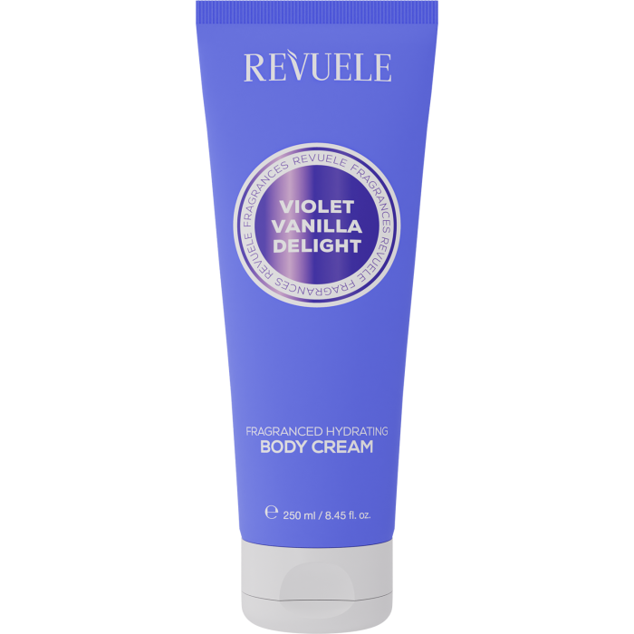 Crema Corporal Hidratante Perfumada Violet Vanilla Delight - 250 ml - Revuele - 1