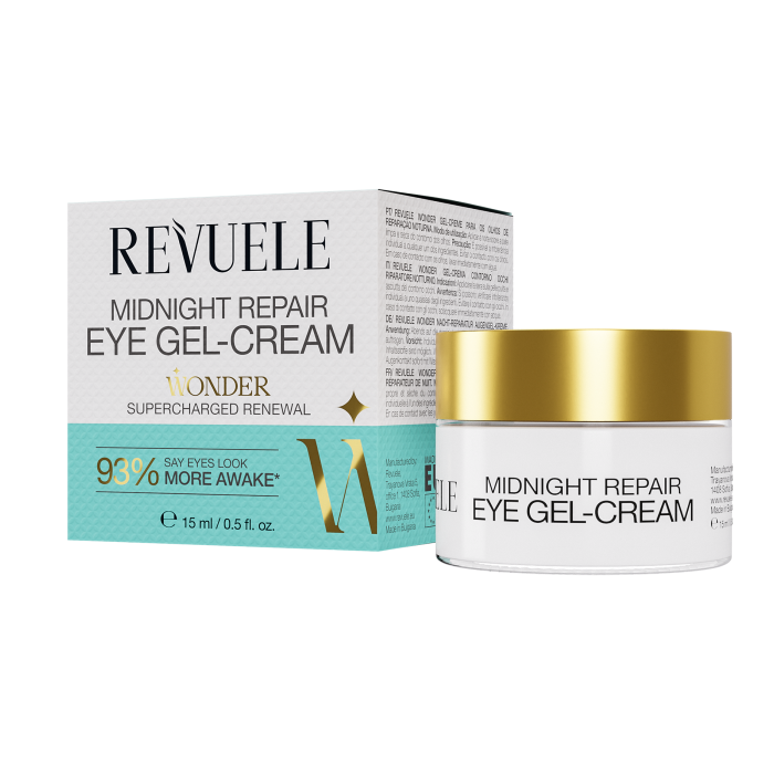 Gel-creme reparador para os olhos Wonder Midnight 15 ml - Revuele - 1