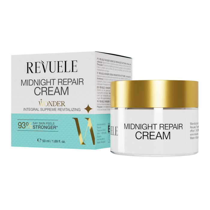 Wonder Midnight Repair Cream - Crema de Noche - 50 ml - Revuele - 1