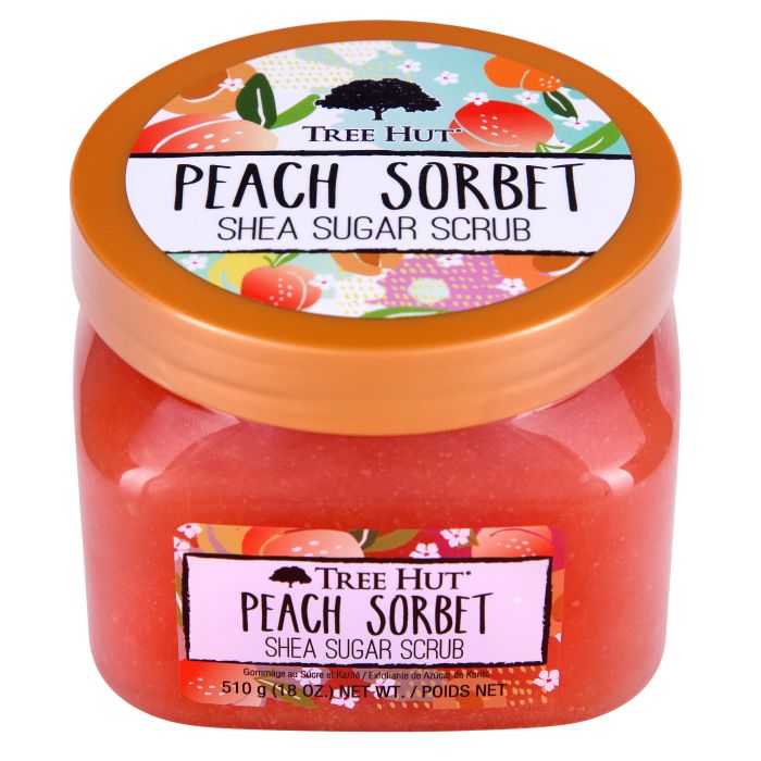 Esfoliante Corporal Shea Sugar Scrub Peach Sorbet 510 gr - Tree Hut - 1