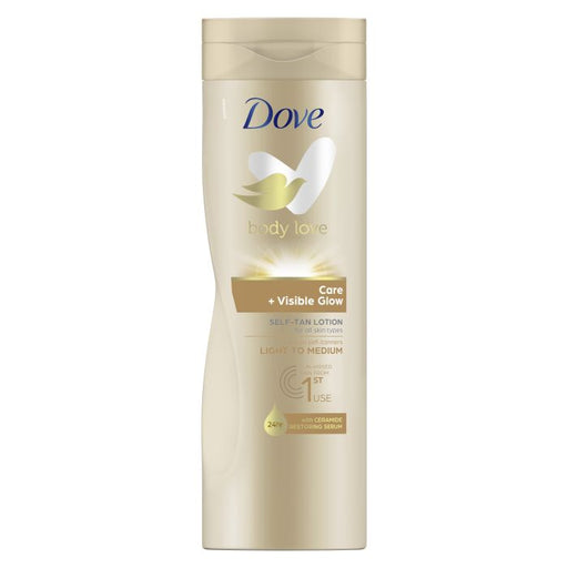 Loção Autobronzeadora Visible Glow 400 ml - Dove - 1