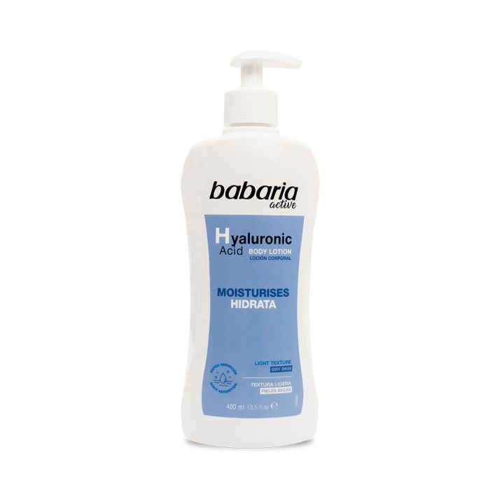 Loção Corporal Ácido Hialurônico 400ml - Babaria - 1