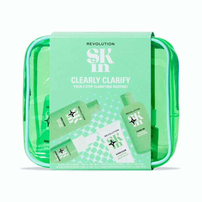 Kit Rotina Facial Clearly Clarify - Make Up Revolution - 1