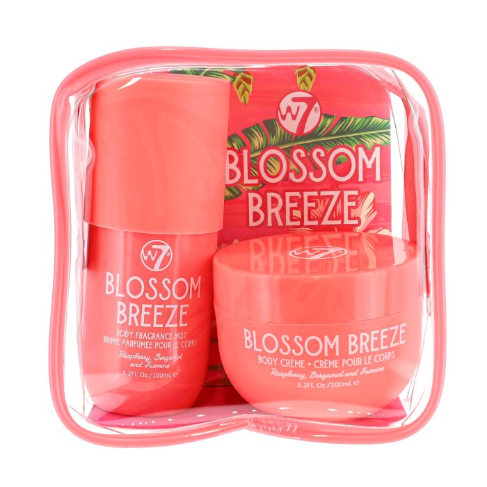 Conjunto de Bruma Fragrância Corporal Flor de Cerejeira - Creme Corporal 100 ml - W7 - 1