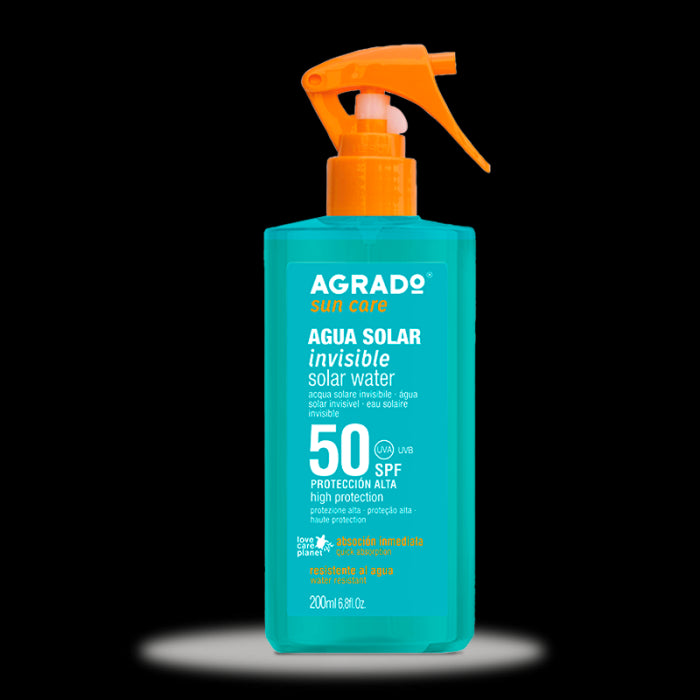 Água Solar Invisível FPS 50 200 ml - Agrado - 1