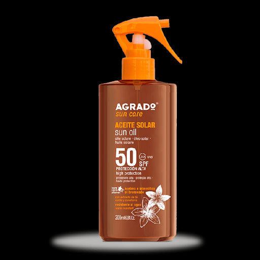 Óleo Solar SPF50 200 ml - Agrado - 1