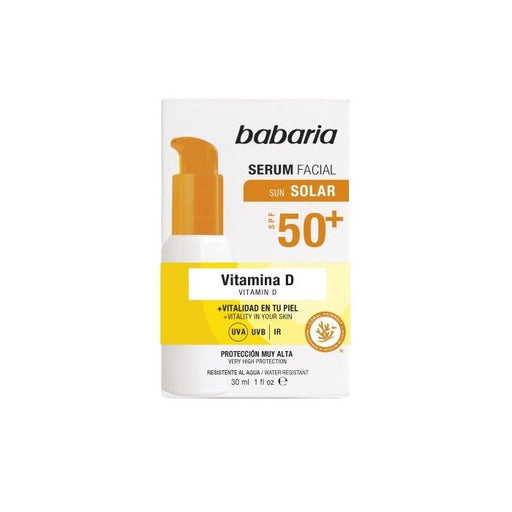 Sérum Solar Facial Vitamina D FPS50+ 30ml - Babaria - 1