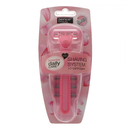 Máquina de Afeitar + 3 Recargas - Sence Beauty - 1