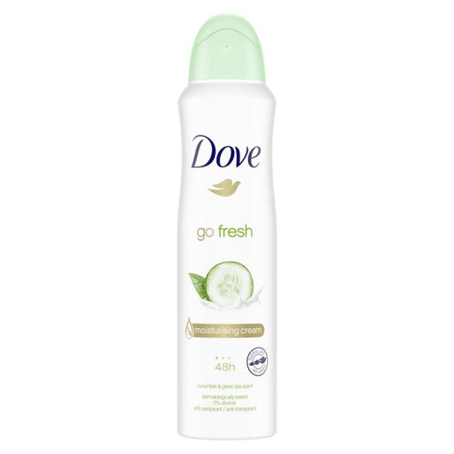 Desodorante Spray Go Fresh Pepino - Chá Verde 150 ml - Dove - 1